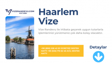 Hollanda Haarlem Vize Başvurusu